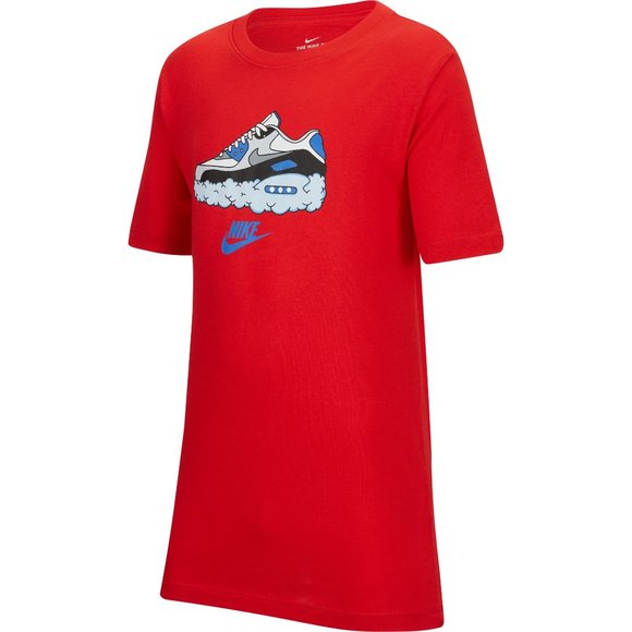 Kid's NIKE Air Max Cloud Sneaker Cartoon Graphic Short Sleeve Tee T-Shirt - Picture 2 of 9